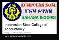 Kumpulan Soal USM STAN Bahasa Inggris