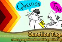 rumus, pengertian dan contoh question tags