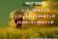 past tense