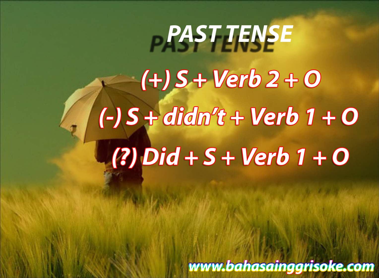 1001 Contoh Kalimat Simple Past Tense Serta Pengertian dan 