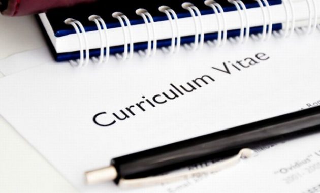 Cara Mudah Menulis Curriculum Vitae Yang Baik dan Benar