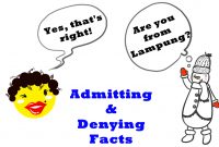 Kumpulan Lengkap Dialog tentang Admitting and Denying Facts dan Pembahasan