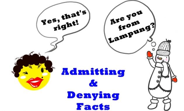 Kumpulan Lengkap Dialog tentang Admitting and Denying Facts dan Pembahasan