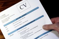 format dan contoh curriculum vitae