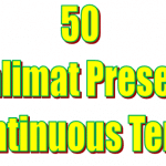 50 kalimat present continuous tense