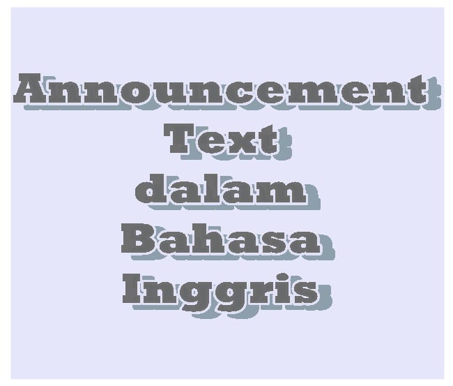text bahasa inggris dan terjemahannya
