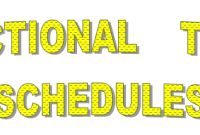 Functional Text-Schedules