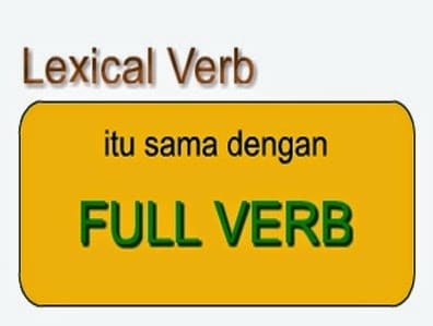 full verb