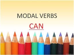 modal verb can