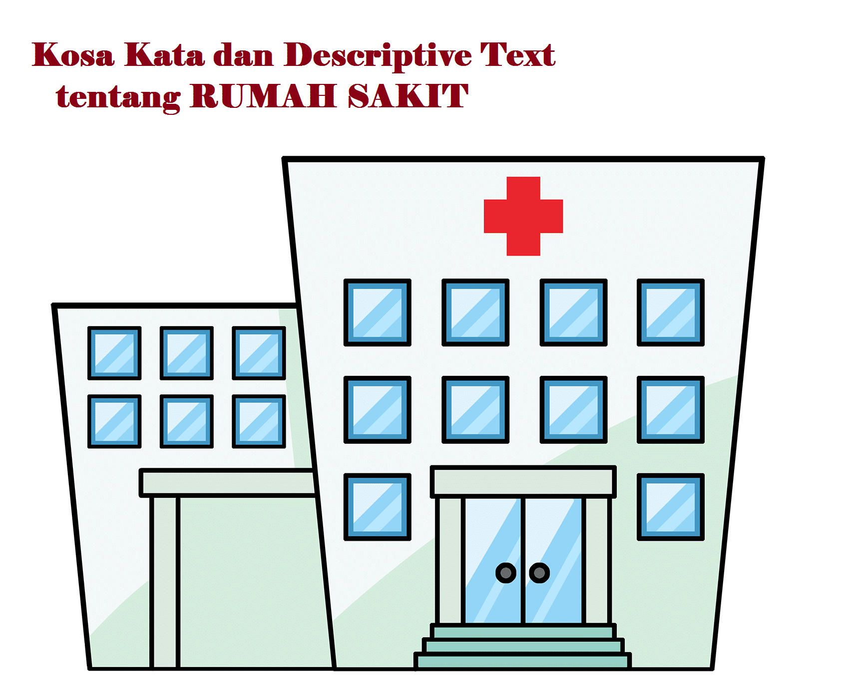 Kosa Kata dan Descriptive Text Singkat tentang Hospital atau Rumah Sakit