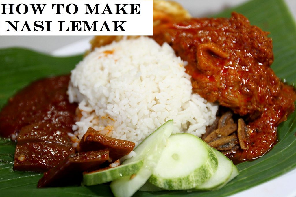 Pembahasan Soal Text Procedure tentang Nasi lemak beserta Terjemahannya