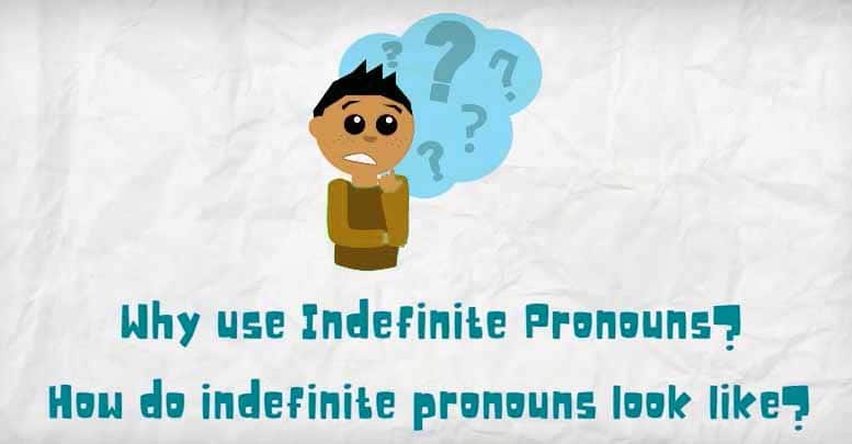 Pengertian Indefinite Pronoun Person