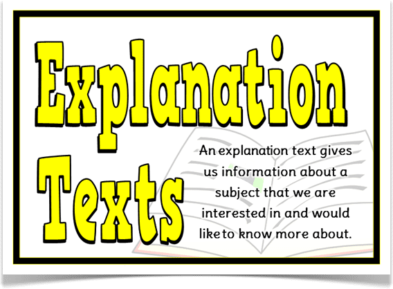 contoh text explanation